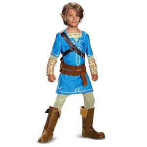 Nintendo Link Zelda Breath of the Wild Classic Child Halloween Costume